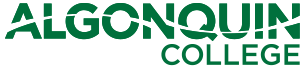 Green logo for Algonquin College.